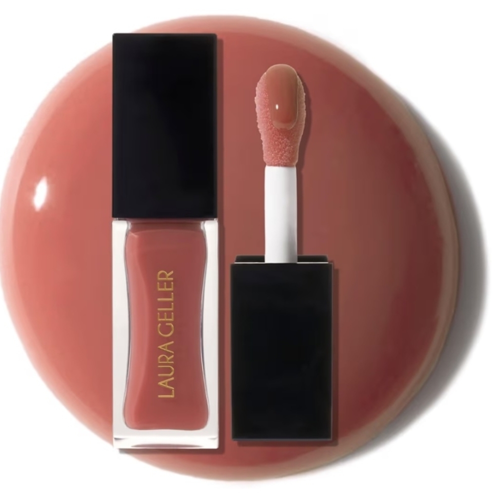 Laura Geller Lip Oil Neutral Zone Shiny Hydrating Lip Gloss NIB